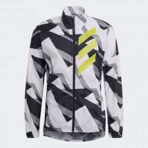 Adidas pánska bežecká bunda Agravic Wind Farba: Biela