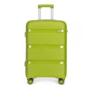 Cestovný kufor na kolieskach Kono Classic Collection - zelený - 77L