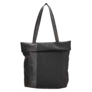 Dámska dizajnová taška  shoperka Beagles Cerceda - čierna  - 18L