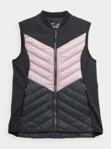 Dámska trekingová zatepľovacia vesta s výplňou PrimaLoft® Black Insulation Eco