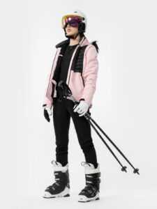 Dámske lyžiarske nohavice 4FPro s membránou 10 000