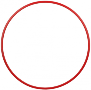 Energetics Gym-Reifen kruh Farba: červená