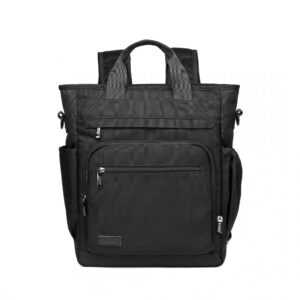 KONO menší batoh a taška na notebook v jednom Fezzy - čierny - 11L - 13