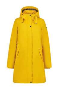 LUHTA Dám. kabát s kapucňou Haukanmaa L Farba: žltá