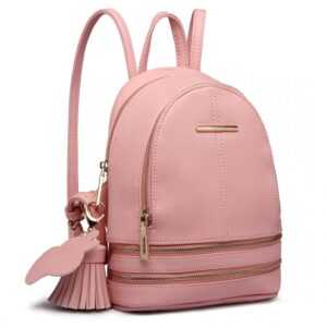 Miss Lulu roztomilý dizajnový batôžtek - ružový - 4L
