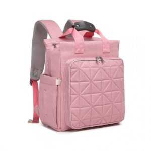 Multifunkčný prebalovací batoh na kočík Kono Emko - ružový