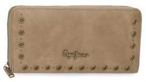 Pepe Jeans veľká dámska peňaženka CAMPER - svetlo hnedá