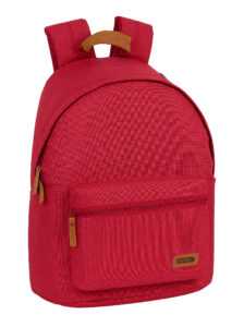 Safta Basic školský batoh 41 cm - tmavo ružový (malinový) 20L