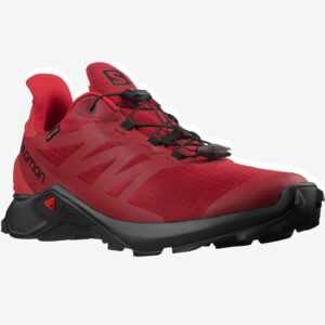 Salomon pánska bežecká obuv Supercross 3 Gtx Farba: Tmavočervená