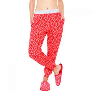 Slippsy Red girl loungewear nohavice/ XS