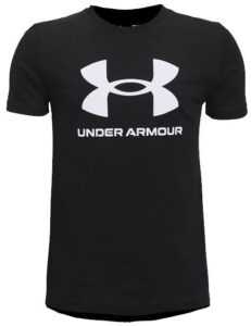 UNDER ARMOUR chl. tričko Sportstyle Logo Farba: čierna