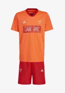 adidas Det. tričko a šortky MESSI SET Farba: oranžová